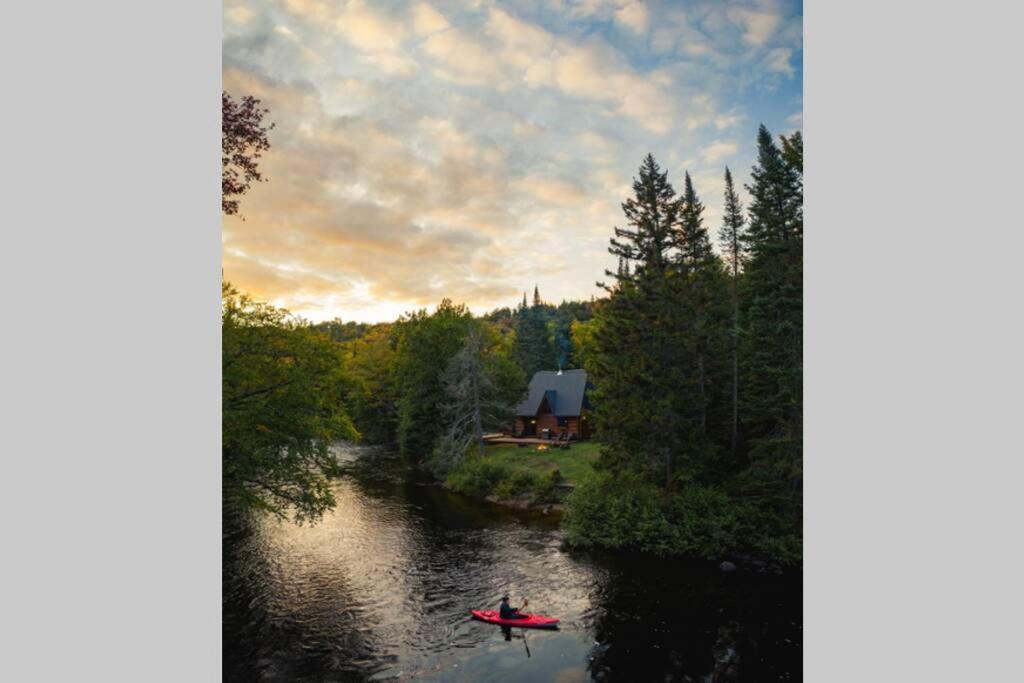 The Beaver Lodge By Escapades Tremblant Lac-Superieur Eksteriør billede